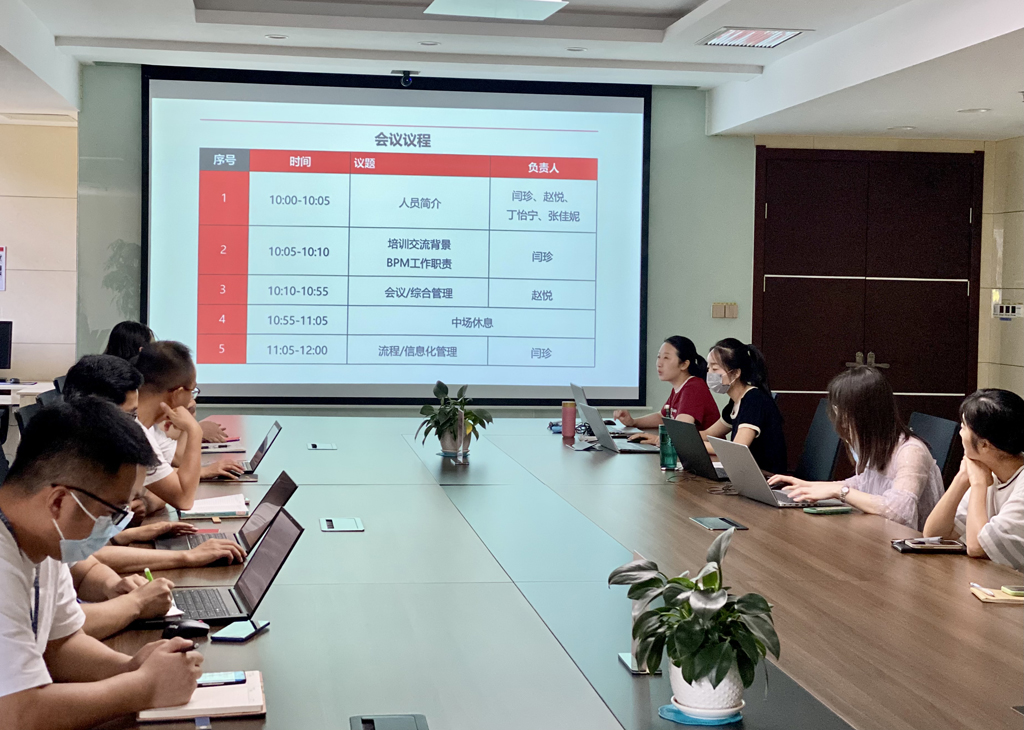KS体育微电召开首期BPM专项培训交流会